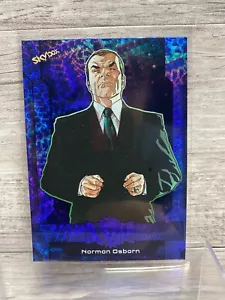2024 SKYBOX MARVEL METAL UNIVERSE AVENGERS NORMAN OSBORN GRANDIOSE #75 - Picture 1 of 2