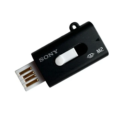 Genuine Sony Memory Stick Micro M2 Card Reader MSAC-UAM2 USB Adapter - image 1 of 4