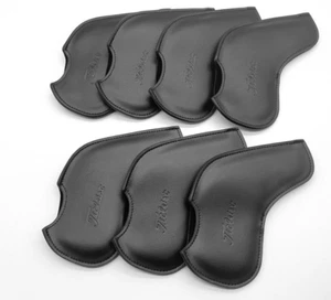 Titleist Golf Jet Black Premium Eisen Head Cover Set 7 Stück TA24ICVSK - Bild 1 von 3