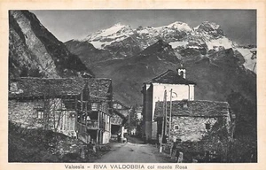 F175) VALSESIA RIVA VALDOBBIA MONTE ROSA VERCELLI - Picture 1 of 2