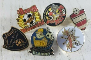 Lot of Scatter Lapel Pins Soccer Enamel Spook Fest Fort Bragg  Soccer City - Picture 1 of 4