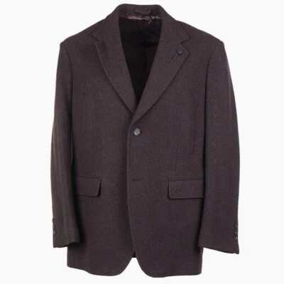 Abrigo Lardini F/W 24-25 Lana Cepillada Suave-Seda-Cachemira 40R (UE 50) NUEVO CON ETIQUETAS Foto 1 de 4