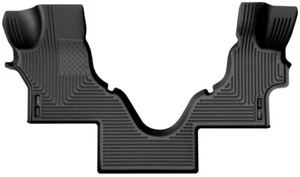 Husky Liners For 05-23 Ford Econoline WeatherBeater Black Floor Liners - Picture 1 of 10