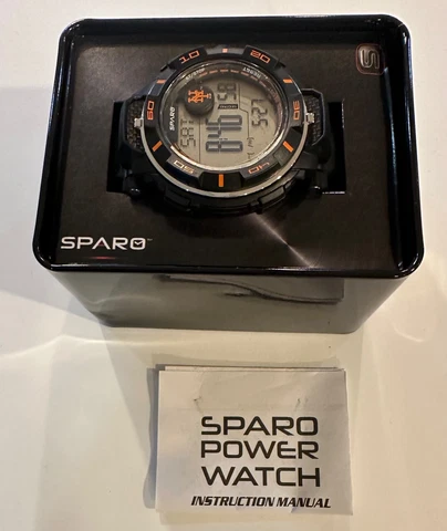 New York Mets Men's Power Digital Watch Sparo WTPOW5801 NEW Cover