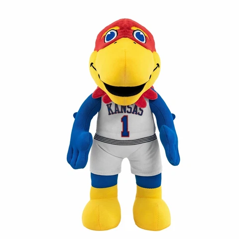 Bleacher Creatures Kansas Jayhawks Big Jay 10" Mascot Plush Figure Cover