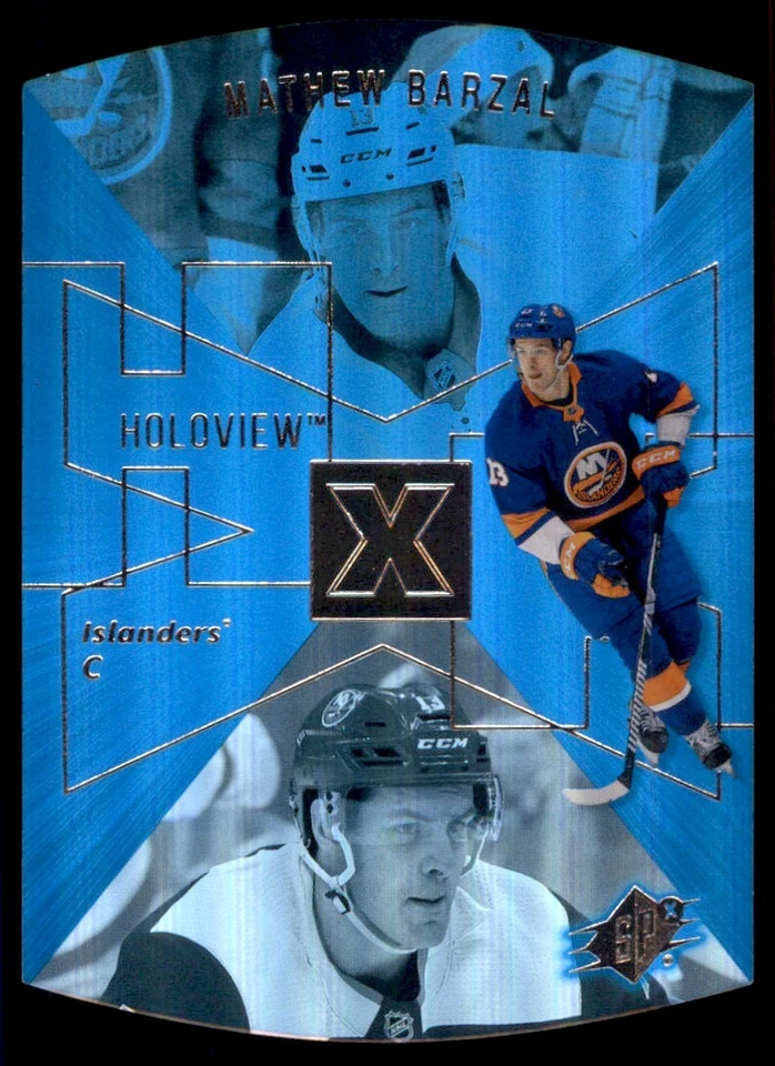 2023-24 Upper Deck Extended Series SPX Holoview Mathew Barzal #SPX3 - Image 1 of 2