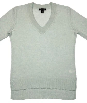 Suéter de cachemir Saks Fifth Avenue para mujer S relajado cuadrado alto bajo Foto 1 de 4