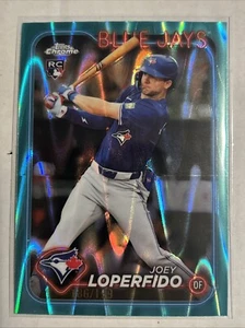 2024 Topps Chrome Update #USC195 Joey Loperfido Aqua RayWave Refractors #/199 - Picture 1 of 2