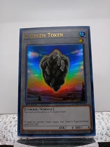 3x Yu-Gi-Oh! G Golem Token MAMA-EN103 1st Edition Ultra Rare NM 3x - Picture 1 of 2