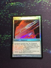 Mtg, FOIL Shuriken. Betrayers Of Kamigawa Foil UnCommon. LP