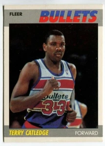 1987-88 Fleer #18 Terry Catledge Washington Bullets - Picture 1 of 2
