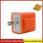 Motorcycle Flasher RELAY For LED Indicators With Adjustable Flash Rate 2 PIN 12V