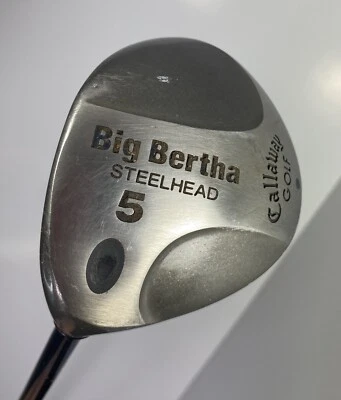 Callaway Big Bertha Steelhead 5 Wood Golf Regular Flex RCH 99 Graphite Left Hand - Image 1 of 4