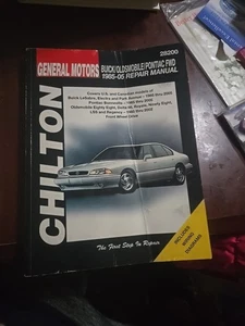 Chilton's General Motors Bonneville/Eighty Eight/Le Sabre: 1986-99 Repair Manual - Foto 1 di 3