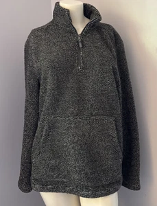 Pullover polar Telluride Clothing Company 1/4 cremallera carbón para hombre talla S - Imagen 1 de 10