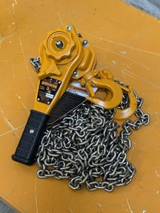 HARRINGTON LB008-20 Lever Chain Hoist Hook Mounted No Trolley 1,500 lb Lifting - Picture 1 of 3