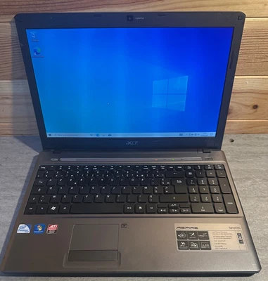 Ordinateur portable ACER ASPIRE 5810TZG, iNTEL PENTIUM SU4100, pour pièces - Photo 1/4