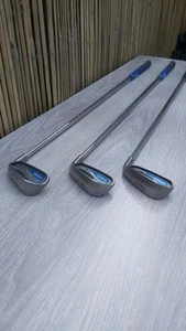 Ping G2 High Launch Irons 3-4-5 Right Handed Steel Shaft Blue Dot Golf Clubs - Picture 1 of 15
