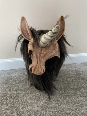 Adult Zagone Studios Hand Made “Unicorn” Halloween Mask H1005 - Image 1 of 4