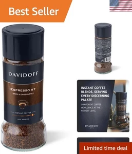 Gourmet Cafe Espresso 57 Instantkaffee 3,5 Unzen - Schokolade Infused Dark Roast - Bild 1 von 8