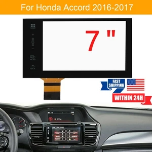 Touch Screen Digitizer Radio Navigation Display Fits 2016-17 Honda Accord Civic - Picture 1 of 11