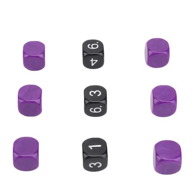 Colored Dice 30PCS Games Dice 6 Sided For Educational Activities - Image 1 of 4