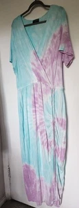Summer Tie-Dye Lane Bryant Dress - Size 18-20 - Picture 1 of 4