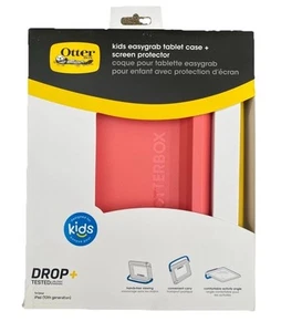 Étui tablette Otterbox Kids EasyGrab iPad 10ème génération avec protection écran rose - Photo 1 sur 2