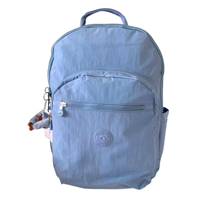 CA brand new reduced XL 47cm 17" Laptop Kipling Seoul Backpack haze blue gift Foto 1 de 4