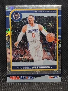 Russell Westbrook Nuggets Opti-Chrome Winter Prizm 2024-25 Panini NBA Hoops - Bild 1 von 2