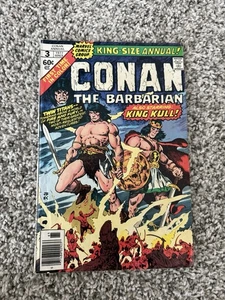 Conan the Barbarian Annual #3 Vol. 1 1977 Marvel Comics Annual 7.0 J8-136 - Picture 1 of 5