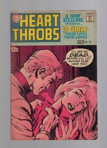 Heart Throbs #120 - Cubierta de Neal Adams - DC Comics Romance 1969 - Grado inferior - Imagen 1 de 2
