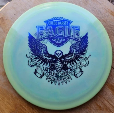 New! Innova Swirled Star Eagle _ 2019 Gregg Barsby Tour Series! 175g Rare run!  - Image 1 of 2