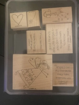 If the Halo Fits - Juego de sellos de madera retirados estampados Foto 1 de 3