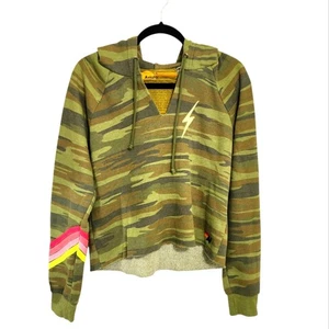 Sudadera con Capucha Aviator Nation L Camuflada Cuello Dividido - Imagen 1 de 7