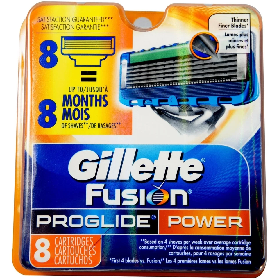 Cartucce di alimentazione Gillette Fusion ProGlide numero 8 - Immagine 1 di 1