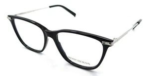 Boucheron Eyeglasses Frames BC0037O 001 52-16-140 Black / Silver Made in Italy - Picture 1 of 3