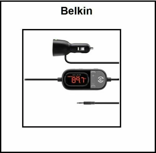 BELKIN TuneCast In Car 3.5mm to FM Transmitter iPhone 6s Galaxy S9+ Note8 LG G6 - image 1 of 1