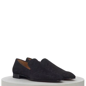 CHRISTIAN LOUBOUTIN 795$ DANDELION Loafer - Black Crosta - Picture 1 of 12