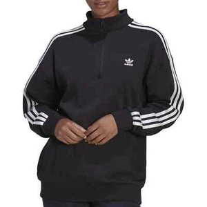 adidas Originals Women's Quarter Zip Sweatshirt - size M - Picture 1 of 5