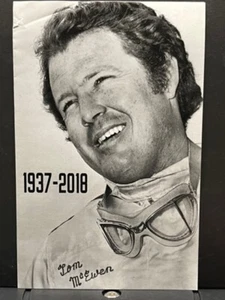 VRHTF NHRA "TOM THE MONGOOSE MCEWEN" FEIER DES LEBENS FLYER 5,5" X 8,5" - Bild 1 von 4