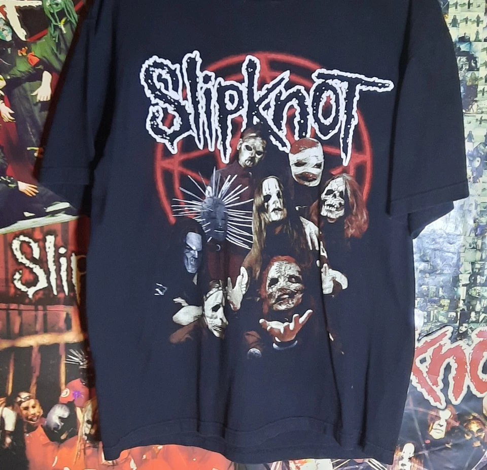 Camisa Slipknot Vintage Vol.3 Algodón Pesado  Foto 1 de 4