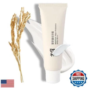 Relief Sun Bio Sonnencreme S-PF50, +PA++++ Korean Rice Sonnencreme und Probio - Bild 1 von 3