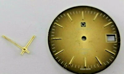 Juego de esfera y manecillas vintage 31 mm Certina C-Tronic esfera de reloj para hombres original usado Foto 1 de 4