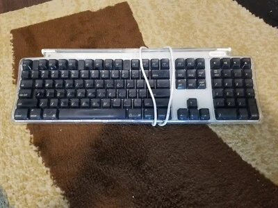 Apple Pro  M7803 USB Wired Keyboard. Black  - Image 1 of 4