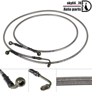1068 Extended Front Rear Brake Lines for Polaris RZR 800/S 800/4 800/XP 900/570 - Picture 1 of 11