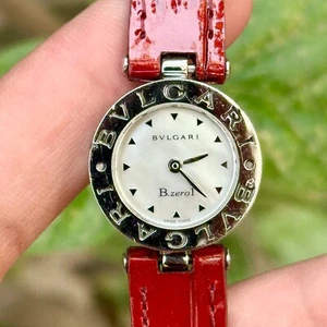 Vintage Bulgari B.zero 1 MOP Dial Quartz Swiss Made Women Watch - Picture 1 of 8