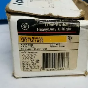GE CR215G1A22 INTERRUTTORE LIMITE CORSA CORTO - Foto 1 di 5