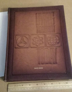 Living Tomorrow -- Today! 1969  Leather Bound Hardcover - Limited Edition - Picture 1 of 10