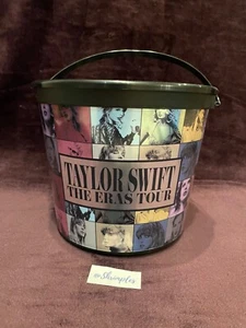 Taylor Swift The Era's Tour AMC EXCLUSIVE POPCORN BUCKET Black Plastic NEW - Picture 1 of 4